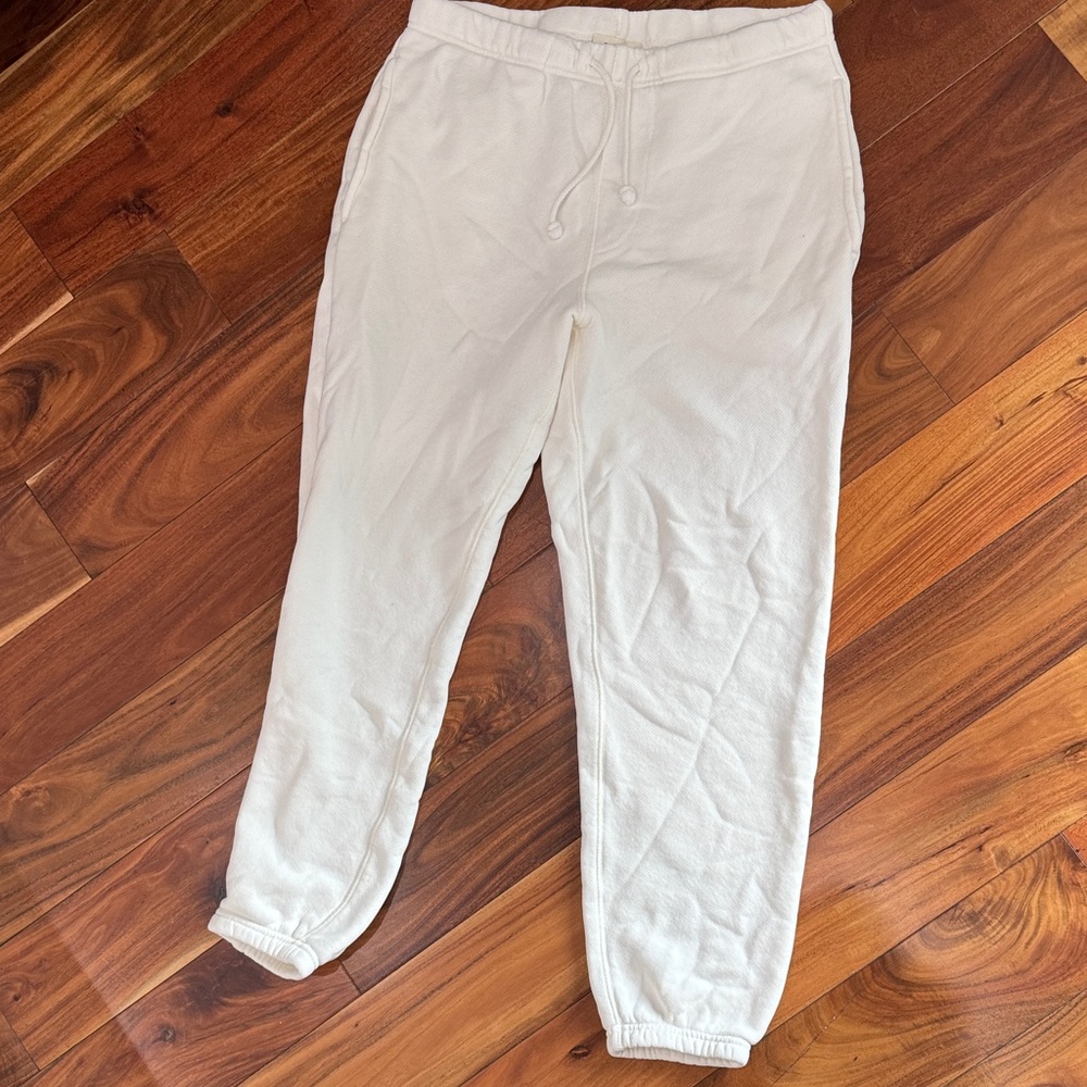 Men's Classic Cream Jogger Pants